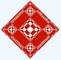 Hyperbolic Checkerboard